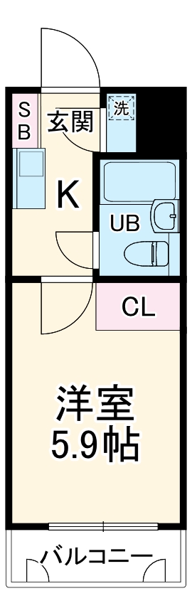 アーバン・ドヌールの間取り