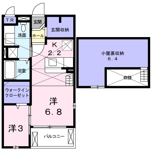 フレグラントオリーブの間取り