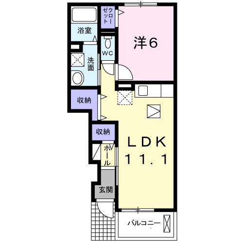 セレノの間取り