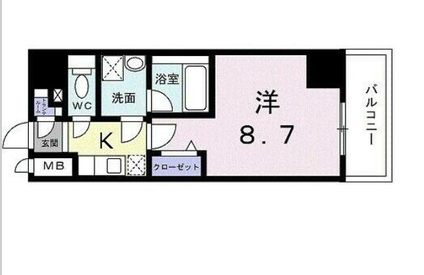 広尾ビューヒルズの間取り