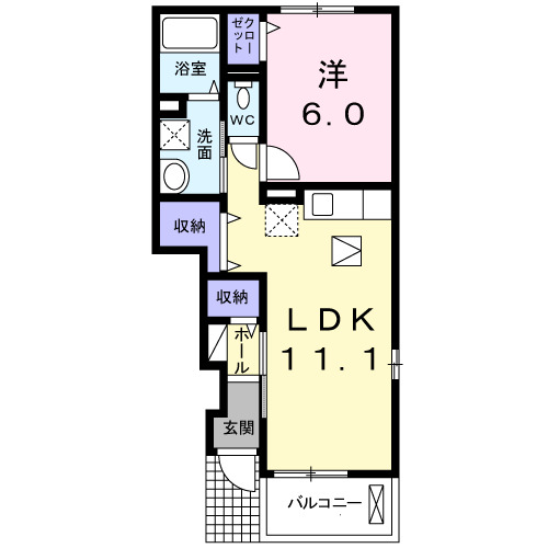 キャトルセゾンの間取り
