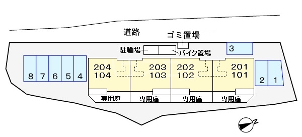 16/23 駐車場