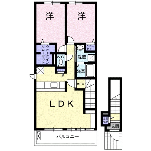 Savory Square Ⅲの間取り