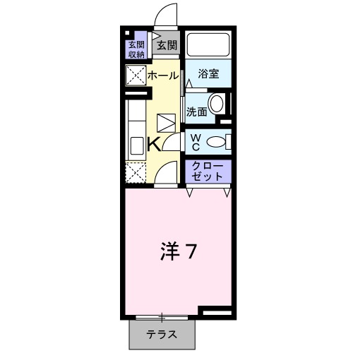 ブルー ノートの間取り