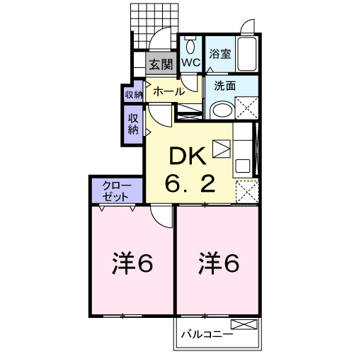 マードレDの間取り