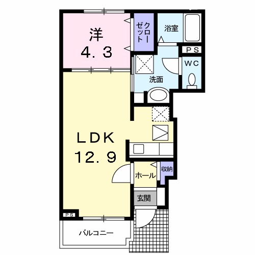 アリエッタの間取り