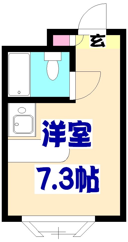 ベルピア船橋第3の間取り