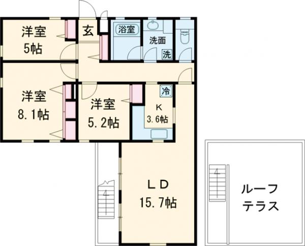 サリーレ成城の間取り
