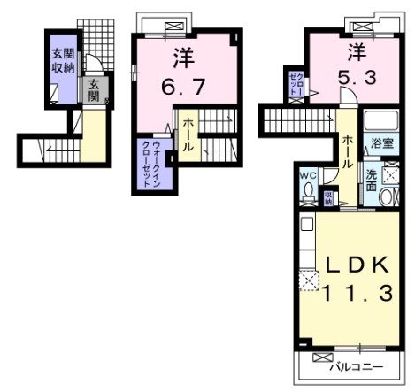 バンブー レジデンスの間取り