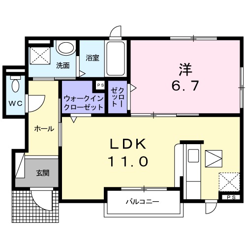 メゾン ド オーブの間取り