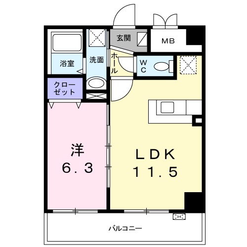 グランカーサの間取り