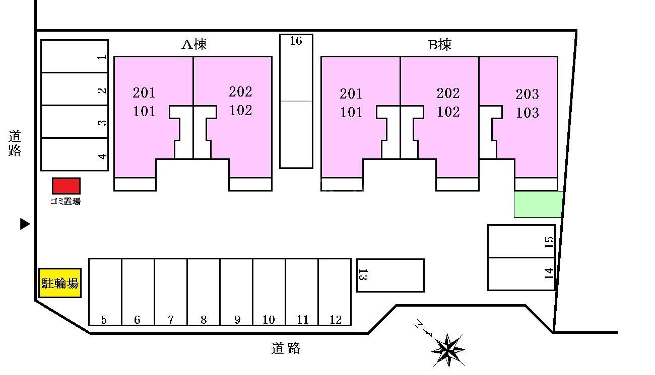 2/8 駐車場