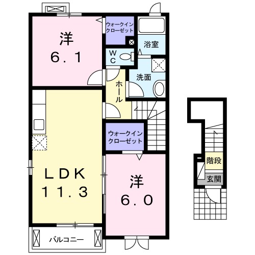 グランツの間取り