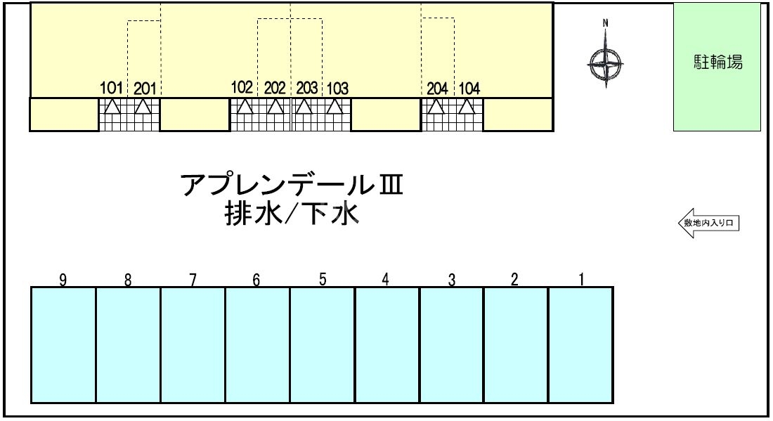 2/8 駐車場