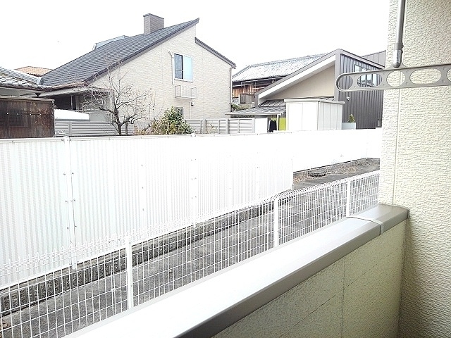 12/25 バルコニー