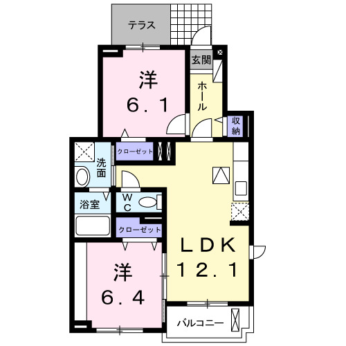 CELESTINOの間取り