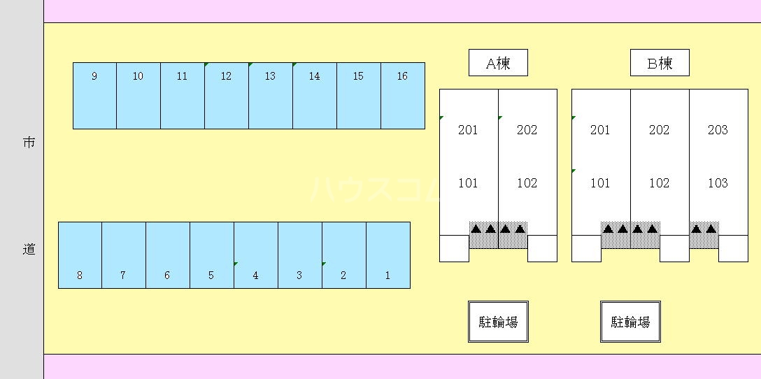 2/8 駐車場