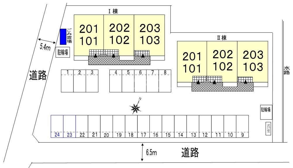 15/23 駐車場