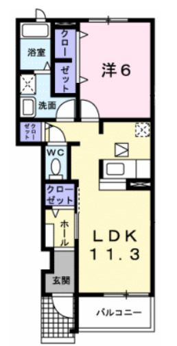 サンリット・プロムナードの間取り