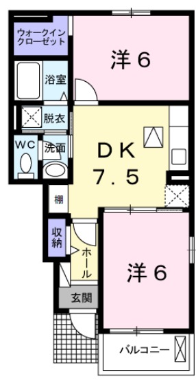 インペリアルⅡの間取り