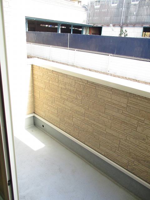 12/24 バルコニー