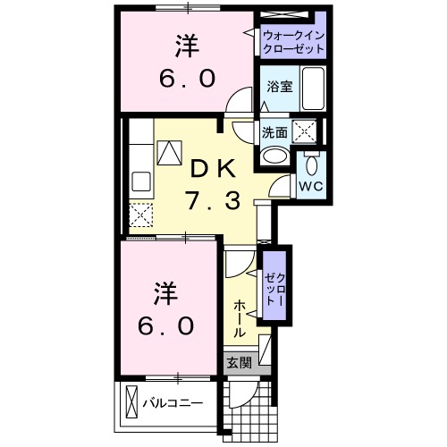 ダンデリオンの間取り