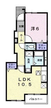 ラ・ディウーの間取り