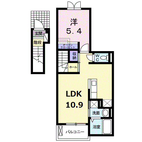メゾン柊の間取り