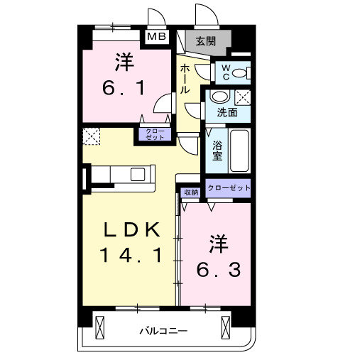 2/8 間取