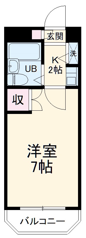 浦和シティマンションの間取り