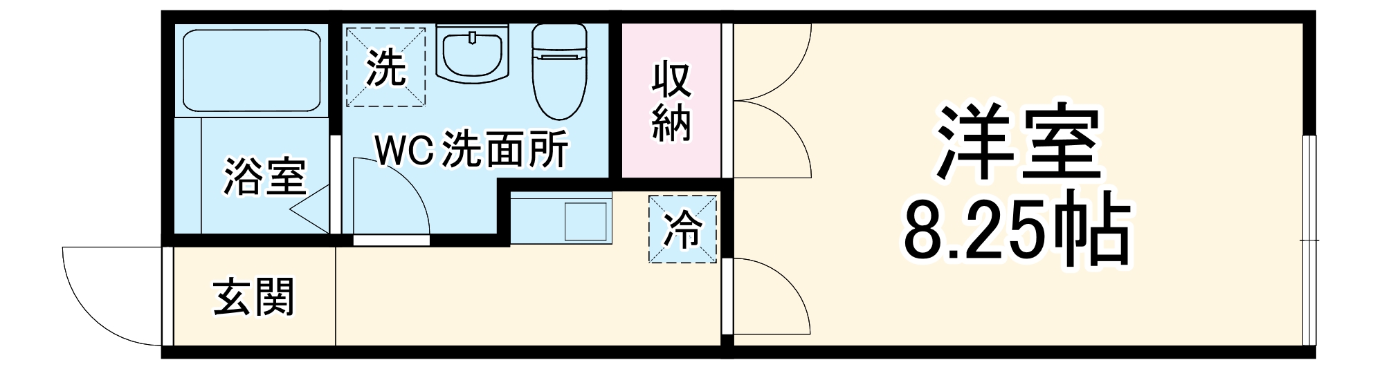 シェモア伊勢原の間取り