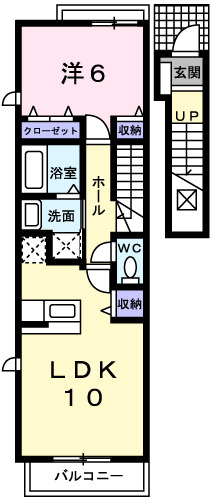 イル・パティオⅡ・02020号室の間取り