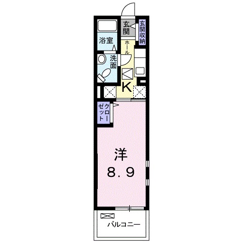 アルバーダⅡの間取り