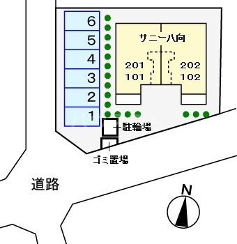 16/22 駐車場