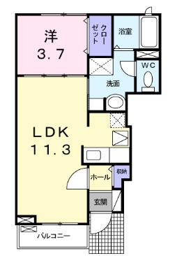 アイ・ライク・ホームの間取り