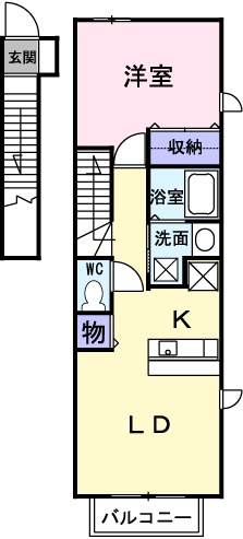 レザンⅡの間取り