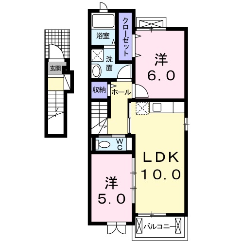 コンフォートⅠの間取り