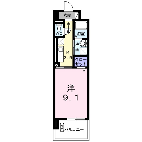 エテルノ ソーレの間取り