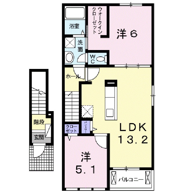 セリーンAの間取り