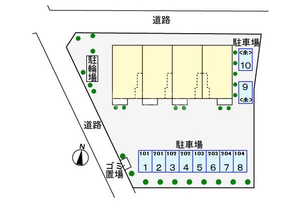 4/12 駐車場