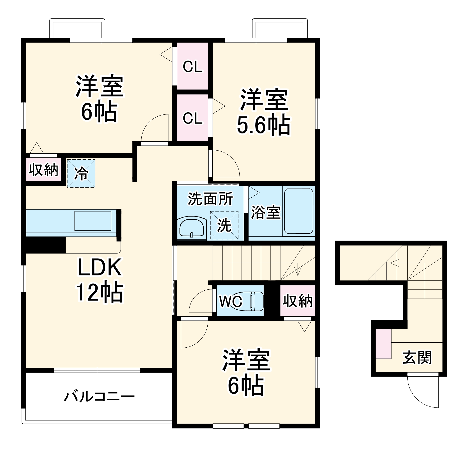 アクアマリンの間取り