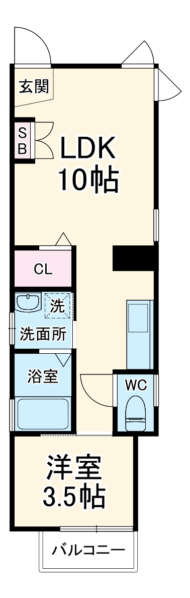 メゾン第11むさしの間取り