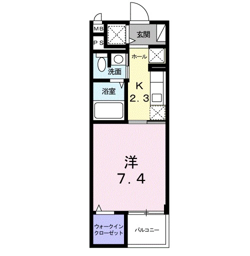 コンティネントの間取り