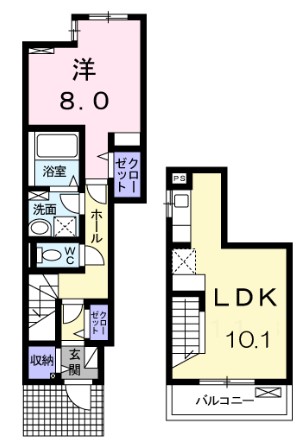 サンセールの間取り