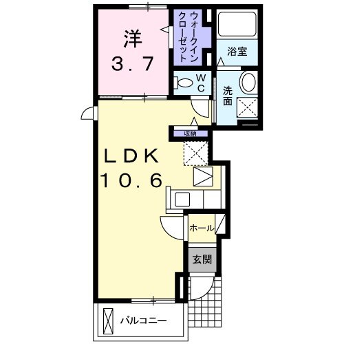 わかば パークの間取り