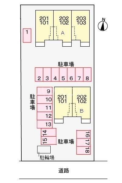 2/11 駐車場