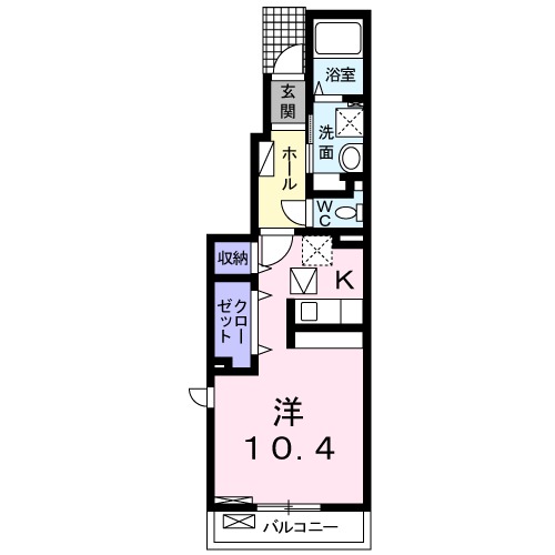 カーサ ソレアラの間取り
