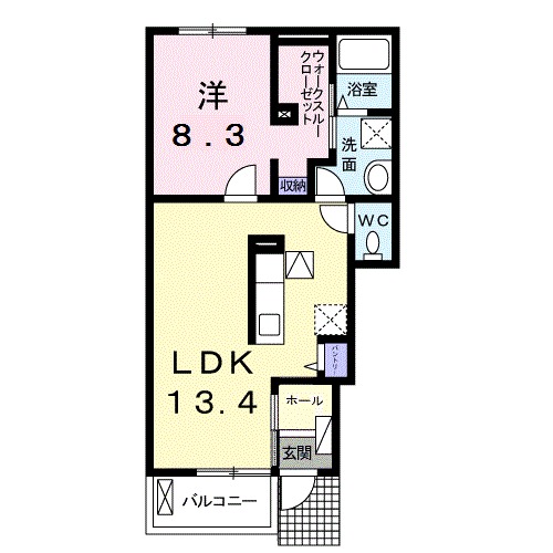 ジュピターの間取り
