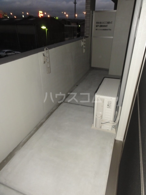 10/18 バルコニー