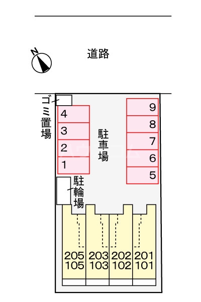 23/30 駐車場
